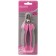 Delight rose clip-co-co-co-co -ine, medium, with a stop, pink