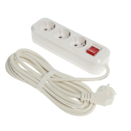 The extension cord UNIVERSAL S-303, 3 sockets, 5 m, PVS 3x1, 16 a, with salary, with the VKL/Off button