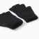 Gloves (mittens) male, black color, river 20