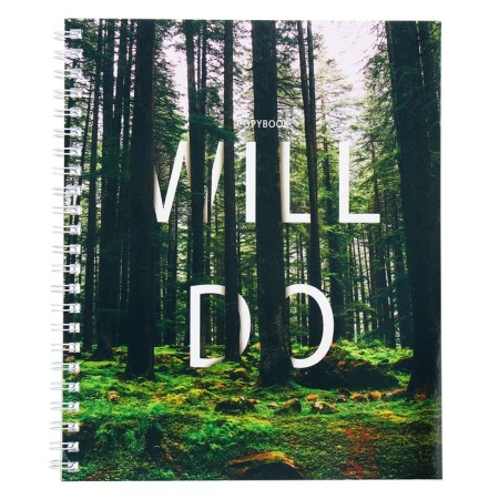 A notebook of 60 sheets in the Done line!, The cover coated cardboard, glossy lamination, block 60g/m2, mix, 5 types-4