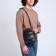 Male bag, black color