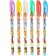Ballpoint pen with sparkles, 6 colors, princesses