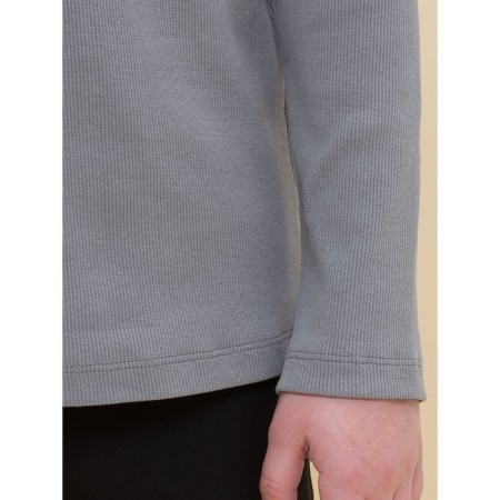 Turtleneck for a boy Pelican, height 128 cm, dark gray color-4