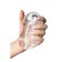 Masturbator Unrealistic Lingam byfa Indira, TPE, Transparent, 14 cm