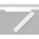 LED track track for the Magnetic Ultra Slim Ambrella Track System GV1472, 12W, LED, white color, white