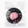 Pocket mirror with anti -stress "In search of adventures", 7 cm