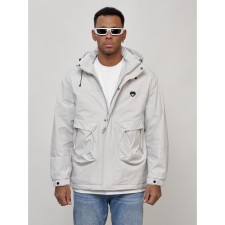 Male spring jacket, size 56, light gray color