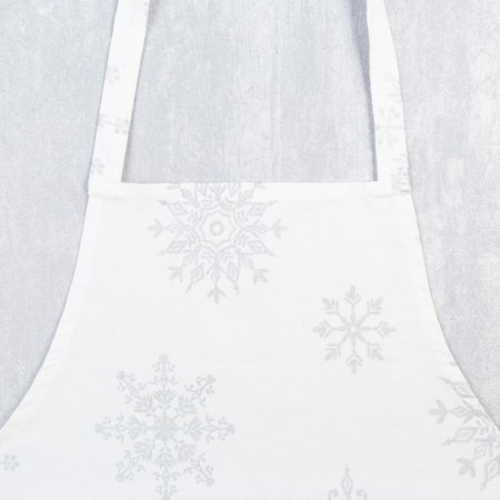 Apron "Ethel" Silver snowflakes 60x65 cm, 100%HL, 190g/m2-2