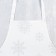 Apron "Ethel" Silver snowflakes 60x65 cm, 100%HL, 190g/m2