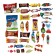 New Year. Gift set of sweets "Smeshariki", 500 g
