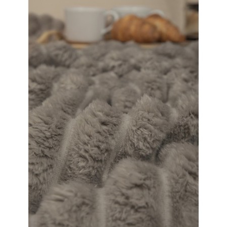 Texrepublic blanket, size 150x200 cm, beige color-6