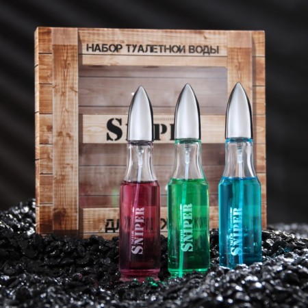 Gift set for men Sniper, 3 bottles of 20 ml