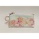 Cosmetic bag is powder, "flowers"