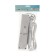 Extension cord Luazon Lighting, 4 sockets, 1.8 m, 10 A, 2200 W, 3x0.75 mm2, s/c, with excavation, b