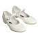 Folk women's shoes, insole length 20.5 cm, white color