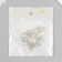 Decor Metal for creativity "Bat" silver 2802 1.6x2 cm
