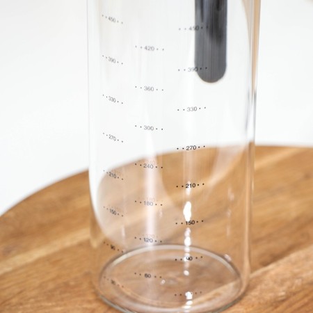 Glass bottle for sauces and oil "Mist", 450 ml-4