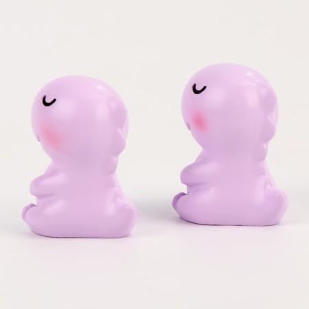 Miniature Puppet "Satisfied Dragon", set 2 pcs., Size 1 pc. - 2.6 × 2.2 cm-4