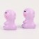 Miniature Puppet "Satisfied Dragon", set 2 pcs., Size 1 pc. - 2.6 × 2.2 cm