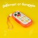 Musical toy "Smart telephone" Light, sound, color red