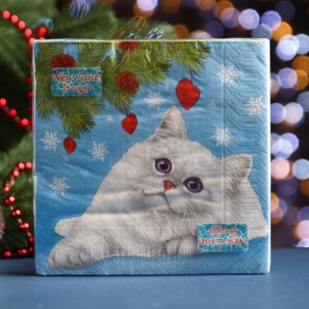 Paper Napkins Fresco "Symbol of the Year Kit", 3 layers, 33*33 cm, 20 sheets