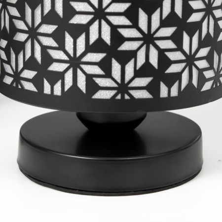 Lamp with the Oleander switch 1he27 40W black 14.5x14.5x19.5 cm Risalux-4
