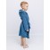 Baby robe, height 110 cm, dark blue color