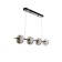 Lamp with PDD "Malmo" LED 20W 3000-6000K black and gold 180x15x15-115 cm