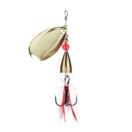 Spinning spinning namazu unwin, 10 g, brass color