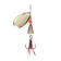 Spinning spinning namazu unwin, 10 g, brass color