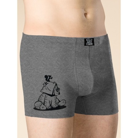 Male panties, size 52, gray color