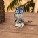 Souvenir "Owl on a branch" tree 13 cm