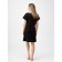 Night shirt female diva, size 46, black color