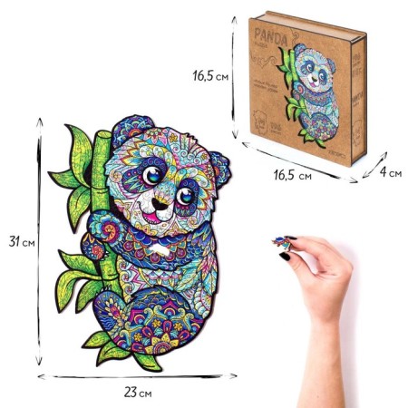 Figure puzzle "Panda" m-1