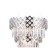 Crystal chandelier with Ambrella Light, Traditional, Tr5273, E14, Color Chrome