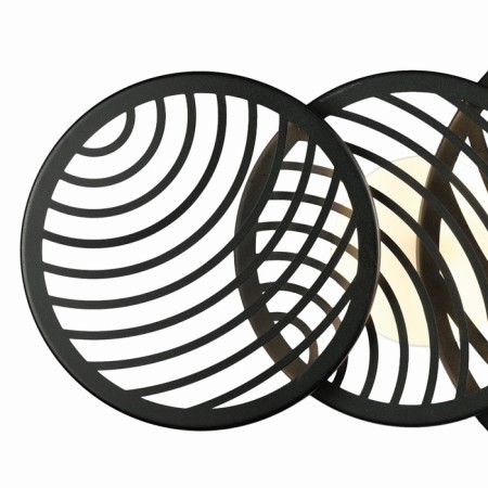 Lamp wall-flowing Mantra Collage, LED, 3000LM, 3000K, 685x136x400 mm, black color black-1