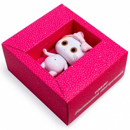 Mini Lee toy + 5 clothing items "Raspberry mood", 8 cm-1
