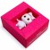 Mini Lee toy + 5 clothing items "Raspberry mood", 8 cm