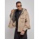 Jeaning jacket men's, size 52, beige color