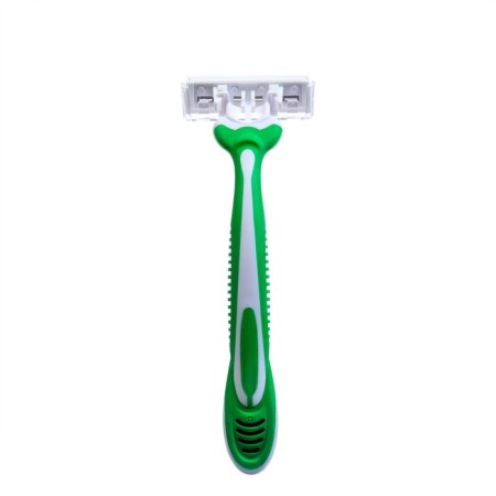 Set of disposable razor 3 pcs 3 blades-2