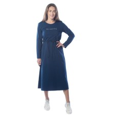 Female dress, size 44, blue color