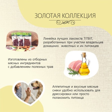 Titbit Golden Collection Fricks for Dogs, 70 g-3