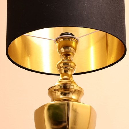 Greek lamp "Grubert" 1x60W, E27 golden 31x31x44 cm-4