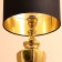 Greek lamp "Grubert" 1x60W, E27 golden 31x31x44 cm