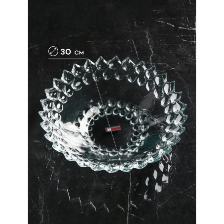 Serve dish "yut", glass, Iran-2