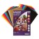 Set for children's creativity A4, 10 sheets Cardboard white coated +20 sheets Catcamet Cathedral Crossed + 20 sheets Color Paper