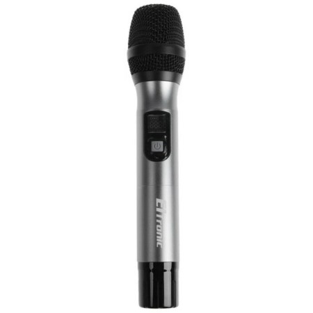 Microphone for Karaoke Eltronic 10-06, wireless, receiver, black-6