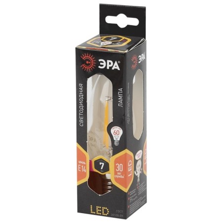 Filament era “candle”, 7 watts, E14, 910 lm, 2700k, glow warm white-2