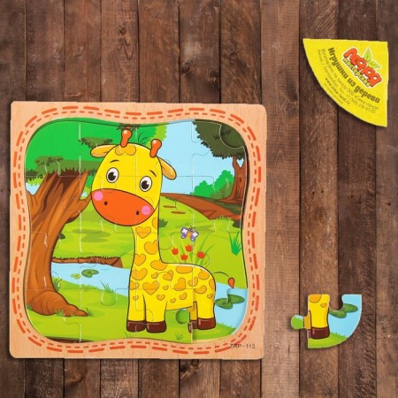 Puzzle in the frame "Giraffe"