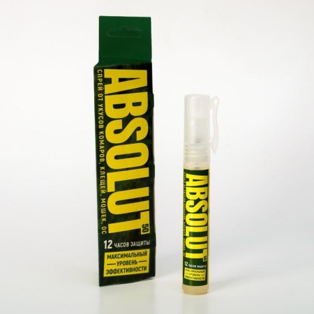 The spray is replaced from the bite of insects "Absolute", in the box, 20 ml